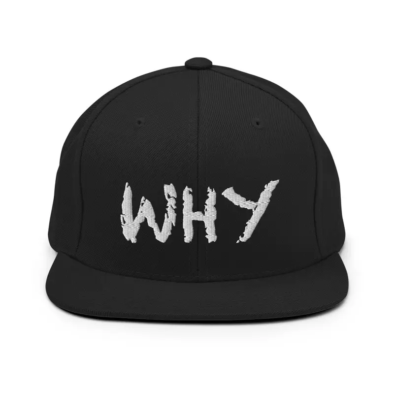 WHY Flat Brim Cap (Chalkdust) 