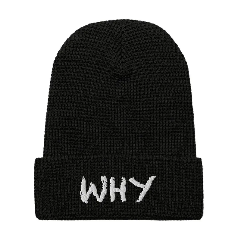 WHY Logo  Waffle Beanie (Toque)